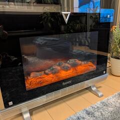 決まりました！【美品！】暖炉インテリアヒーター