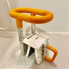 【Panasonic　パナソニック】介護　 入浴グリップ 防かび加工［ユクリア］コンパクト S-130 オレンジの画像