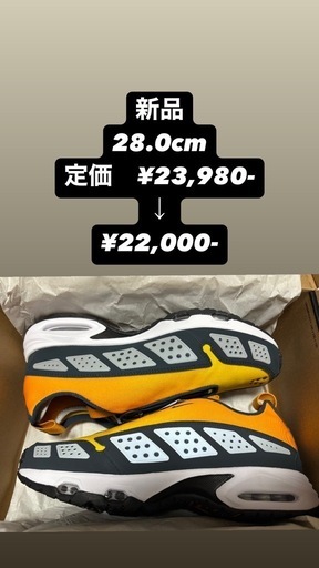 スニーカー AIR MAX SNDR