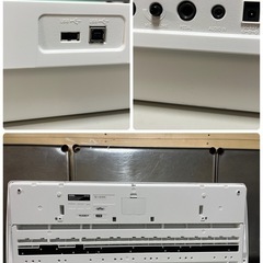 CASIO カシオ 光ナビゲーション 電子キーボード LK-512 61鍵 2020年製 マイク•ACアダプター付属 稼働確認済 中古品 ③の画像