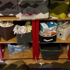 自分で作った木製DIY 棚　2個セットの画像