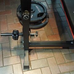 トレーニングセット プレート合計重量70kg バーベル ベンチ付きバーベル台 筋肉トレーニング 札幌市東区 新道東店の画像