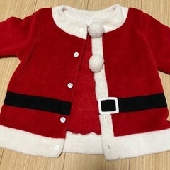 サンタクロース　子供服の画像