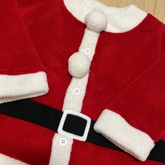 サンタクロース　子供服の画像