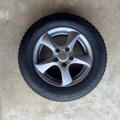 中古スタッドレスタイヤホイール付き195/65R15ブリヂストンVRX2の画像
