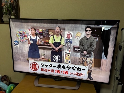 SHARP テレビ 55型 ジャンク 液晶割れ