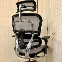 《売約済》【武蔵小山店】 Ergohuman Pro ヘッドレスト エルゴヒューマン プロ　EHP-HAM-HB-KM-10　未使用品 　OAチェア　オフィスチェア　メッシュ　ランバーサポート の画像