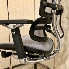 《売約済》【武蔵小山店】 Ergohuman Pro ヘッドレスト エルゴヒューマン プロ　EHP-HAM-HB-KM-10　未使用品 　OAチェア　オフィスチェア　メッシュ　ランバーサポート の画像