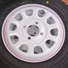 デイトナホイール+グッドイヤー アイスナビカーゴ 145R12 ...