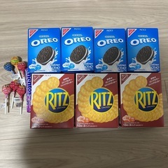 オレオ リッツ メントス　チュッパチャップス