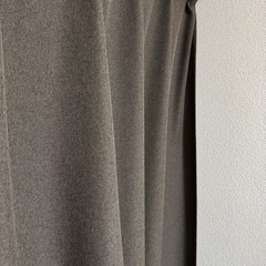 【取引決定済】遮光カーテン ダークブラウンの画像