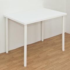 フリーテーブル デスク 90cm×60cm 平机 作業台 木製天...