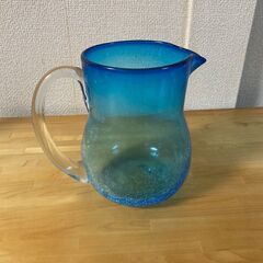 ガラス製ピッチャーの画像