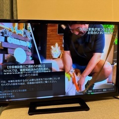 TOSHIBA 24インチテレビの画像