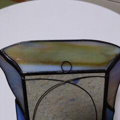 写真立て　ステンドガラスの画像