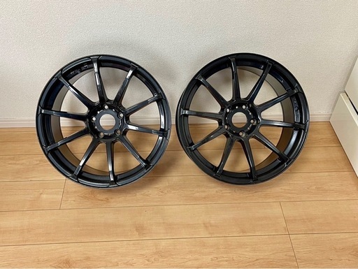 S*i様 cleave 18インチ アルミホイール 2本セット　ドリフト　タイヤ S*i様 cleave 18インチ アルミホイール 2本セット ドリフト タイヤ