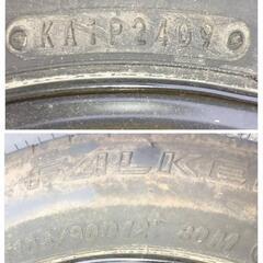 T105/90D12  80M  ファルケンタイヤ 応急タイヤ(スペアタイヤ / テンパータイヤ) 12㌅ × 3.00B × 4穴 × PCD100mmの画像