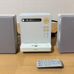 【受渡者決定】SONY HCD-V3 コンポ　スピーカー　オーデ...
