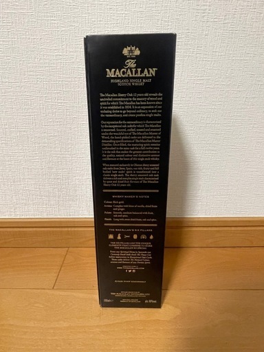 【新品】ザ マッカラン 12年シェリーオークカスク（箱入り）