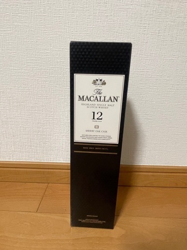 【新品】ザ マッカラン 12年シェリーオークカスク（箱入り）