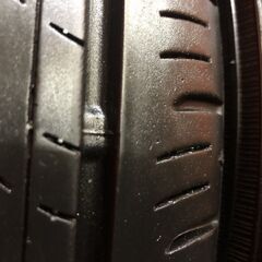 DUNLOP ENASAVE EC300+ 165/65R14 14インチ 夏タイヤ 4本 バリ溝 タンク ルーミー ソリオ等　(KTH169)の画像