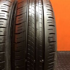 DUNLOP ENASAVE EC300+ 165/65R14 14インチ 夏タイヤ 4本 バリ溝 タンク ルーミー ソリオ等　(KTH169)の画像