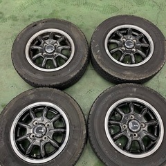 軽貨物車用スタッドレスタイヤホイールセット