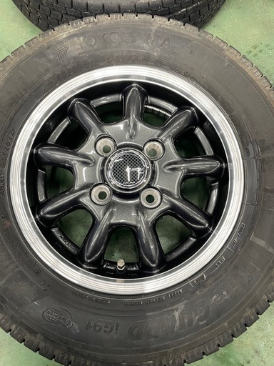軽貨物車用スタッドレスタイヤホイールセット