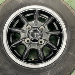軽貨物車用スタッドレスタイヤホイールセット