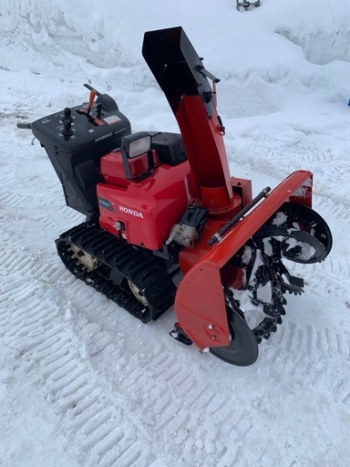 ハイブリット除雪機　ホンダ　HS1180i　左右ローリング付き！