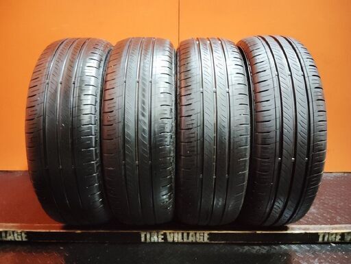 DUNLOP ENASAVE EC300 185/60R15 15インチ 夏タイヤ 4本 22～23年製 バリ溝 ノート フリード ベンツAクラス等　(VTG905)