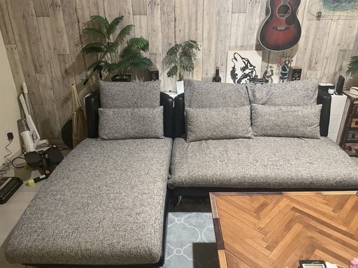 現行黒タグ フランス ligne roset 「TOGO」30万 3Pソファ 3人掛け