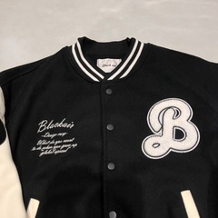 【美品】ブラックエアー　スタジャン ハンバーガー　Mサイズ　Black airの画像