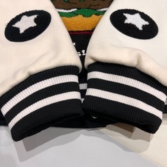 【美品】ブラックエアー　スタジャン ハンバーガー　Mサイズ　Black airの画像