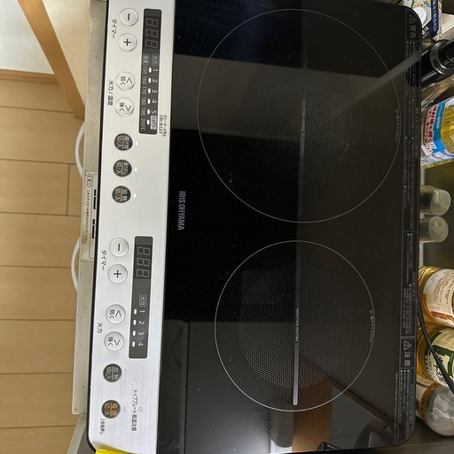 IHクッキングヒーター二口