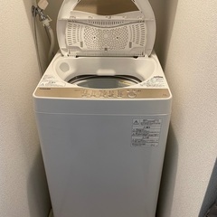 【2/21掲載終了！】TOSHIBA洗濯機2020年製AW-5GBの画像