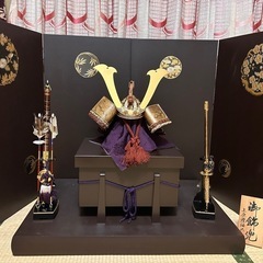 五月人形 兜 一式 (さちん) 室蘭の五月人形の中古あげます・譲り