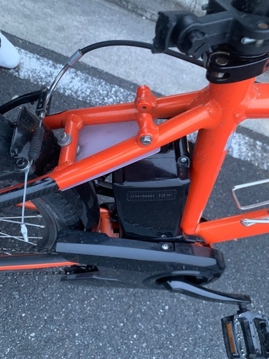 電動アシスト自転車 26インチ オレンジ
