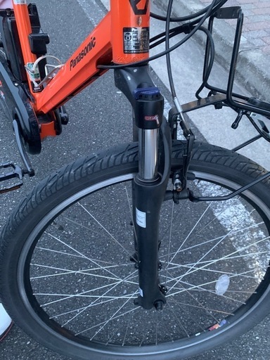 電動アシスト自転車 26インチ オレンジ