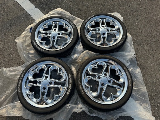 15インチ　ホイール　タイヤ　セット！