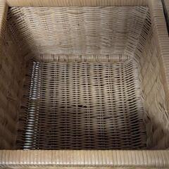 ラタン　チェストの画像
