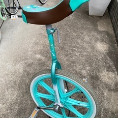 ブリヂストン一輪車20インチ　ミントグリーン
