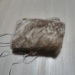 無印電気毛布 お話中の画像