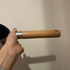 無印良品鍋としても使えるこびりつきにくいフライパン深型 20cm 新品の画像