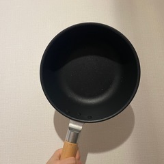 無印良品鍋としても使えるこびりつきにくいフライパン深型 20cm 新品の画像