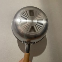 無印良品鍋としても使えるこびりつきにくいフライパン深型 20cm 新品の画像