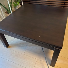 ローテーブル　こたつ　無印良品