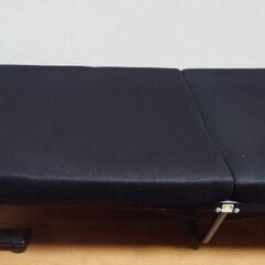 アイリスオーヤマ 折りたたみベッド 黒の画像