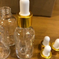 未使用　小分けボトル　スプレー　ガラス製　多数セットの画像