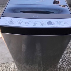 【受付終了】【23区近隣配送設置無料 】 H570 Haier 全自動洗濯機 5.5kg コンパクト   の画像